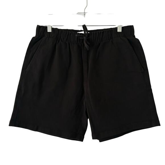 Everlane Men's Black Elastic Drawstring The Easy Shorts M Medium NWOT - Picture 2 of 7